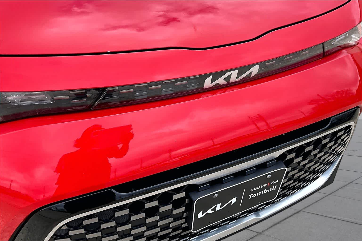 2025 Kia Soul EX Inferno Red at Group 1 GMC Buick South
