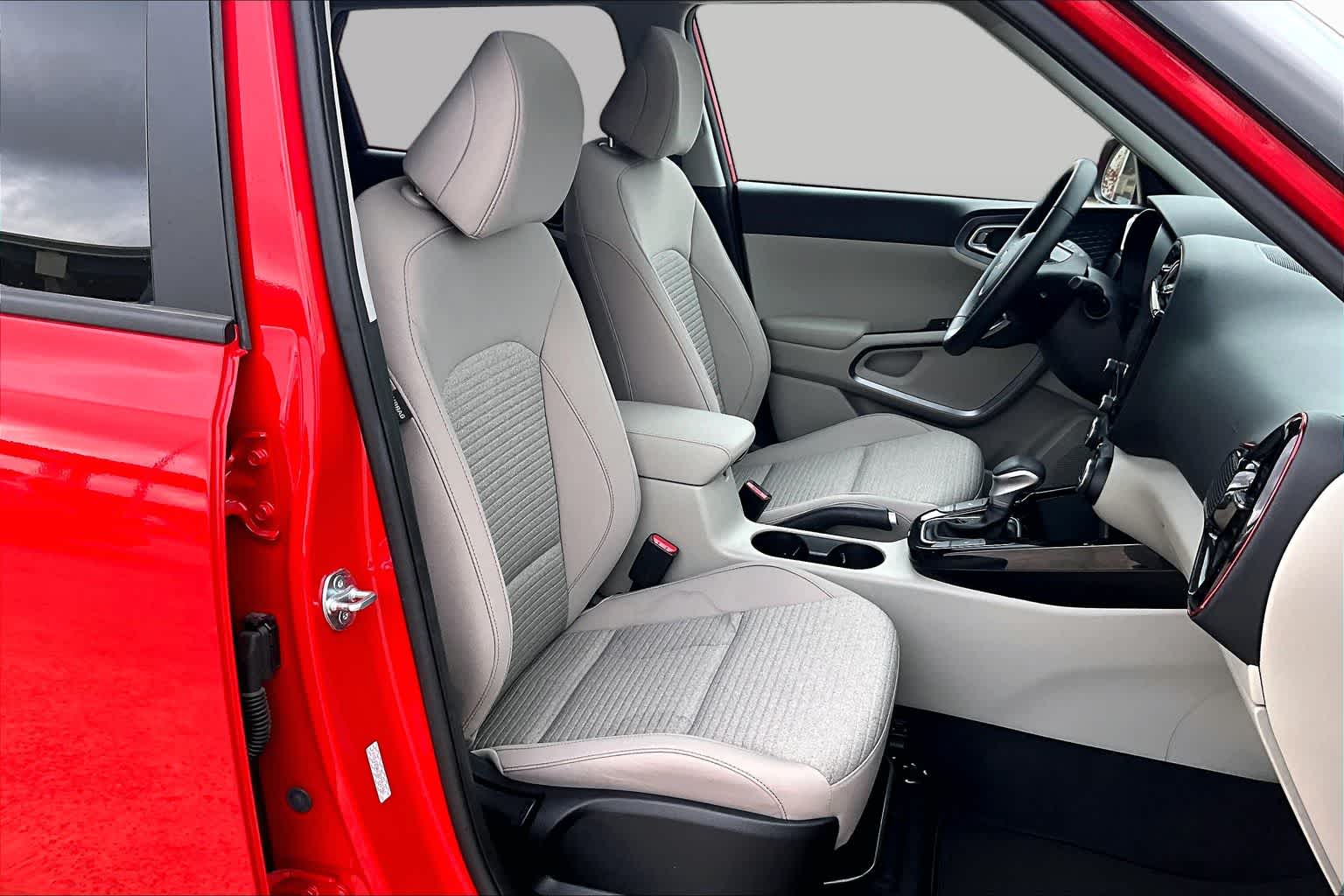 2025 Kia Soul EX Inferno Red at Group 1 GMC Buick South