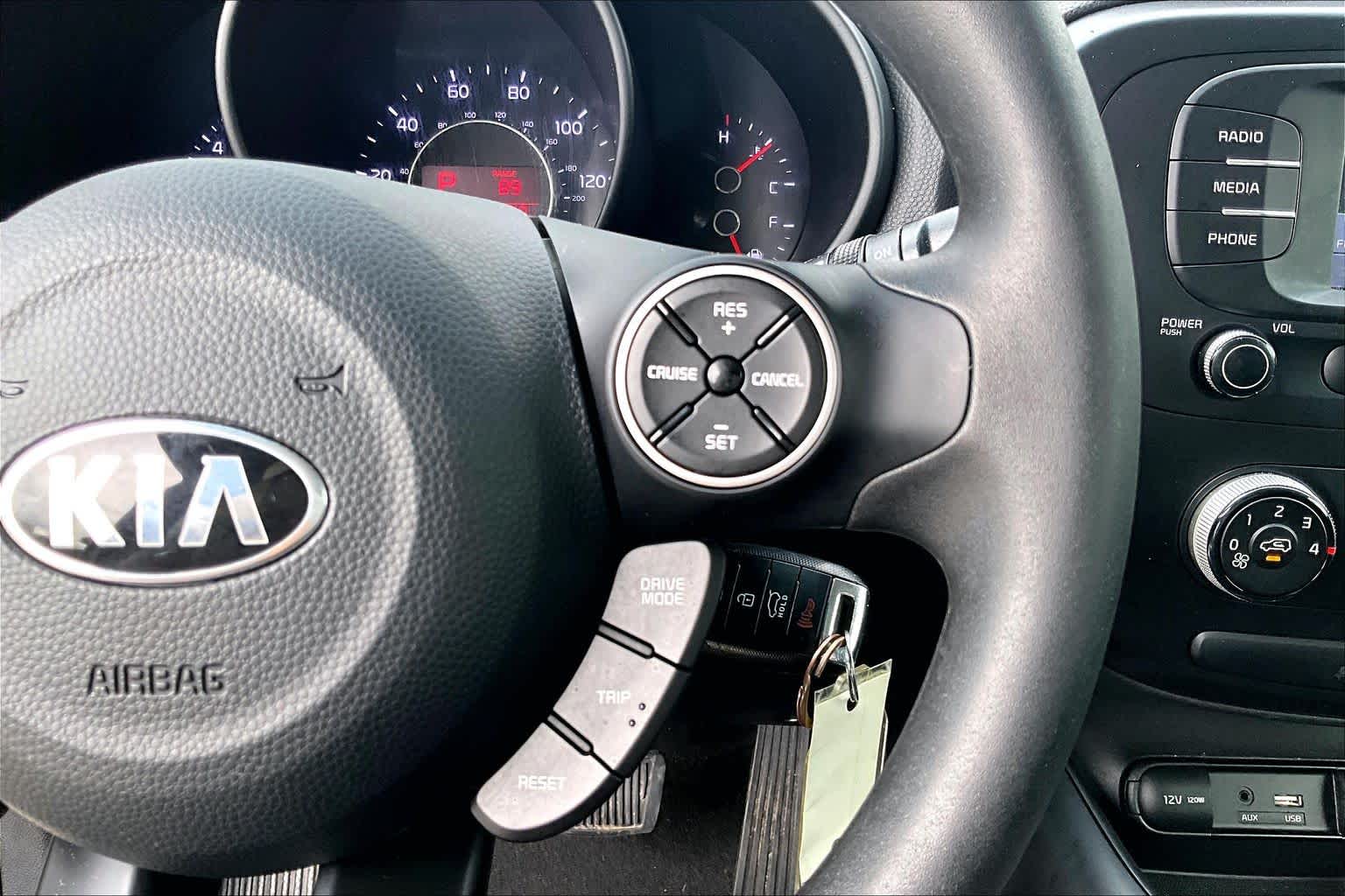 2019 Kia Soul Base Bright Silver at Beck & Masten Kia