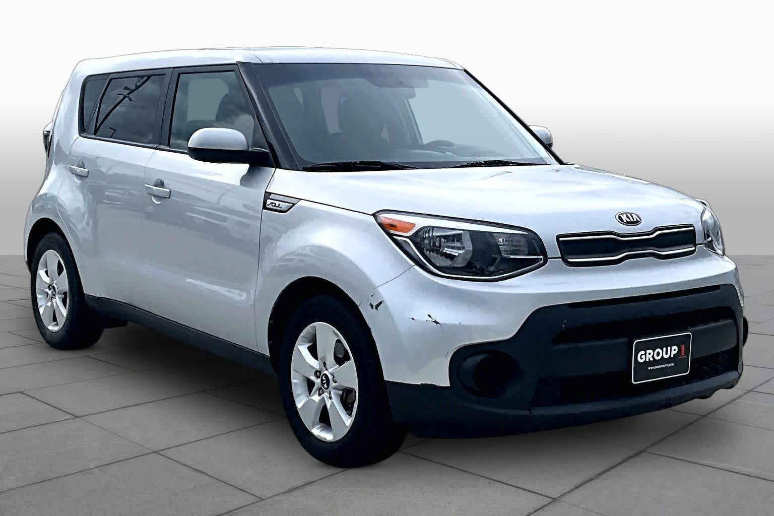 2019 Kia Soul Base Bright Silver at Beck & Masten Kia