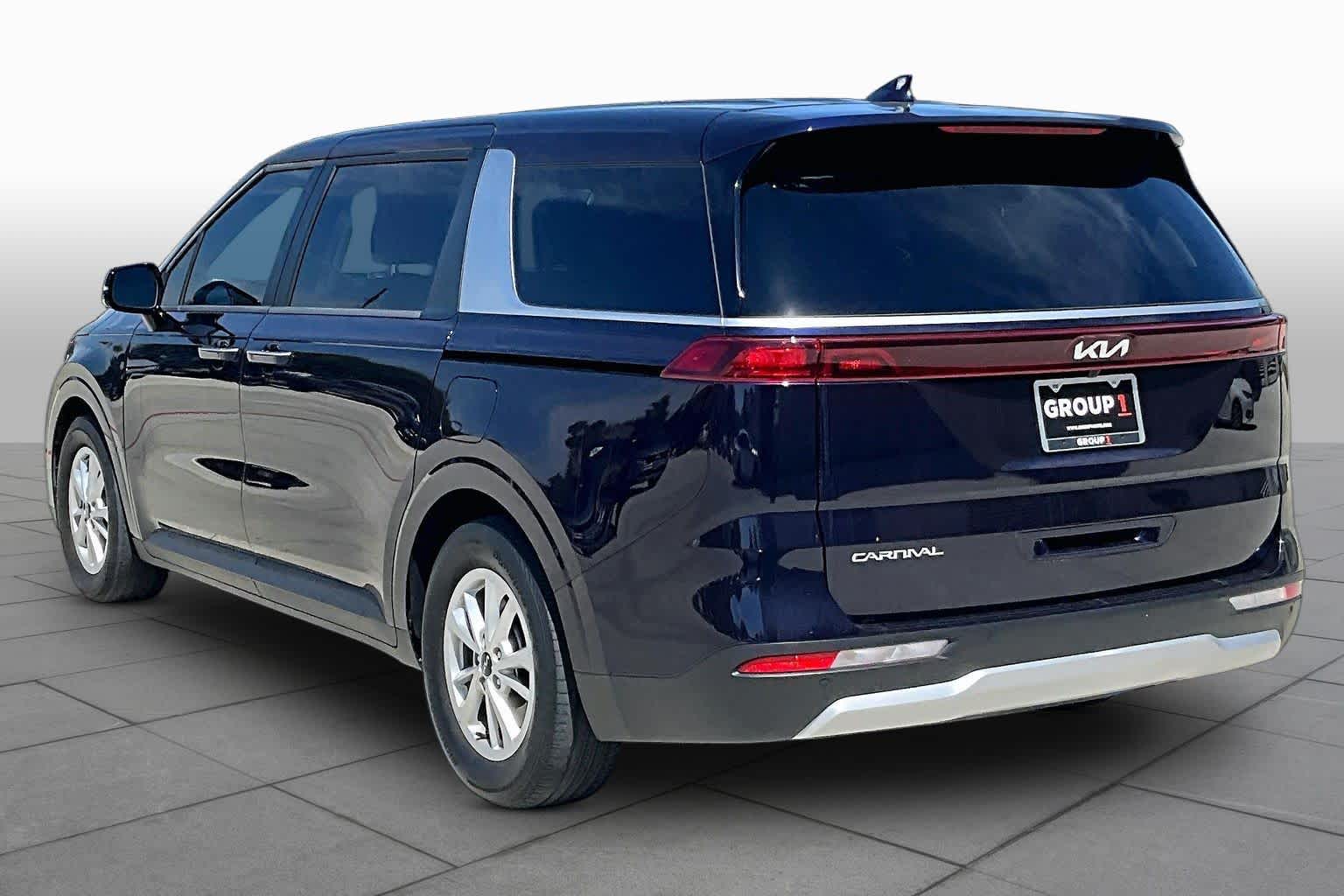 2024 Kia Carnival LX Deep Chroma Blue at Tomball Chrysler Dodge Jeep Ram