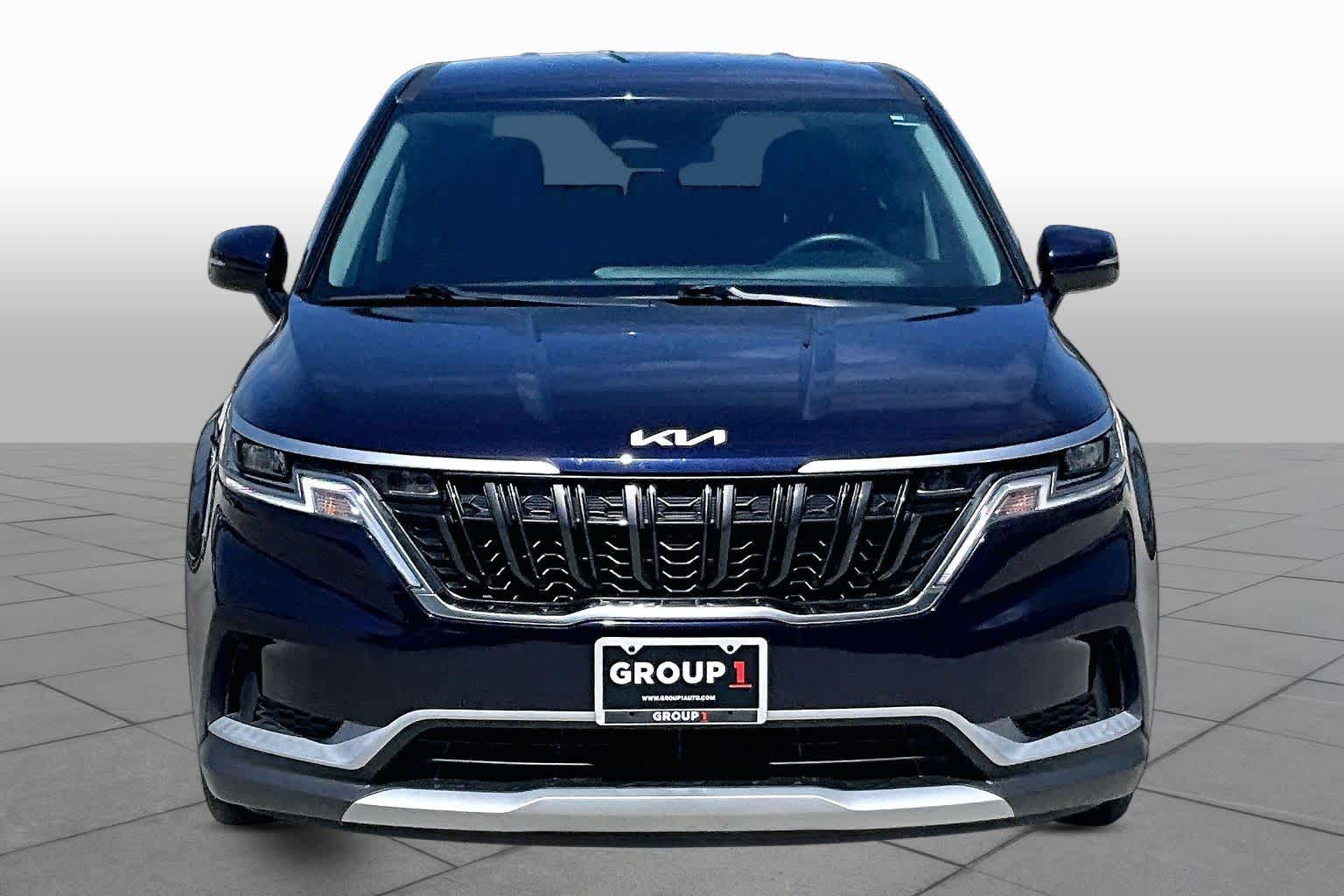 2024 Kia Carnival LX Deep Chroma Blue at Tomball Chrysler Dodge Jeep Ram