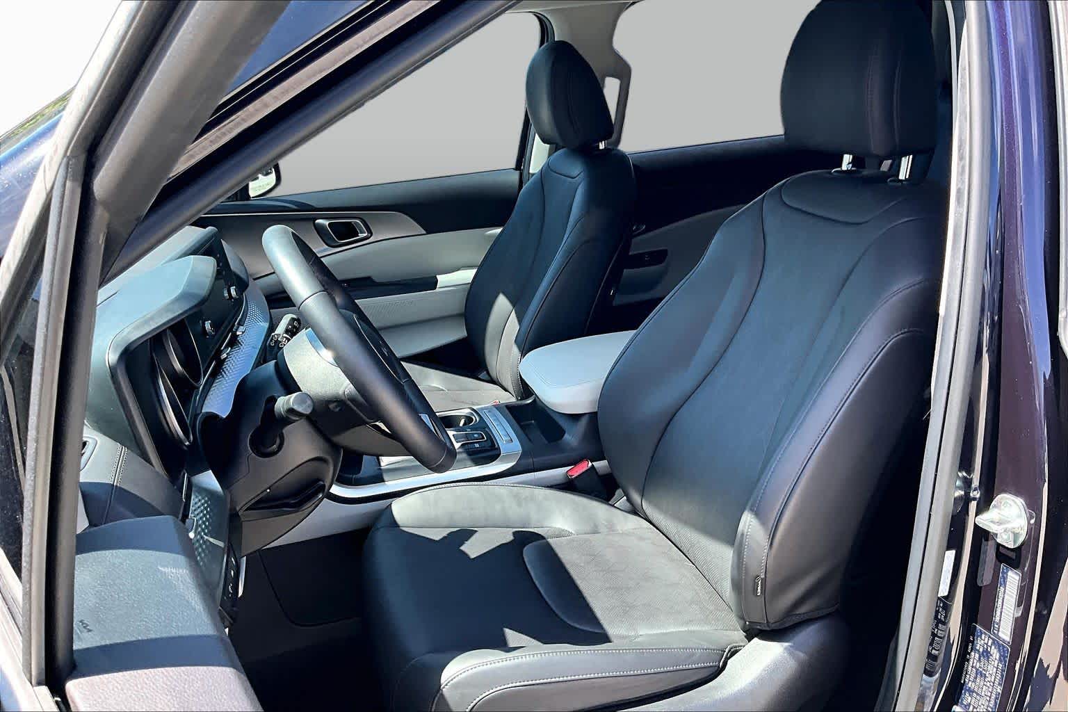 2024 Kia Carnival LX Deep Chroma Blue at Tomball Chrysler Dodge Jeep Ram