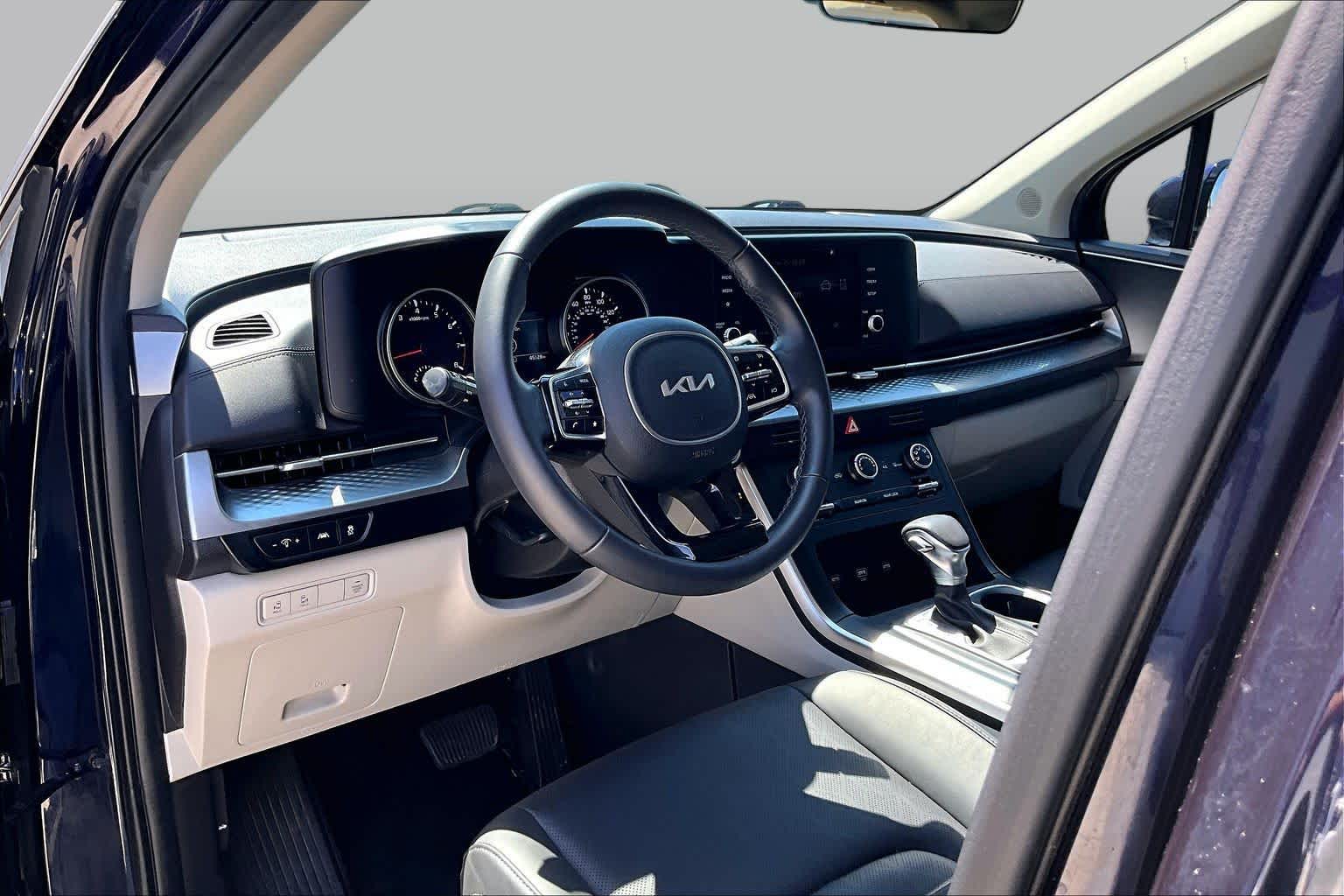 2024 Kia Carnival LX Deep Chroma Blue at Tomball Chrysler Dodge Jeep Ram