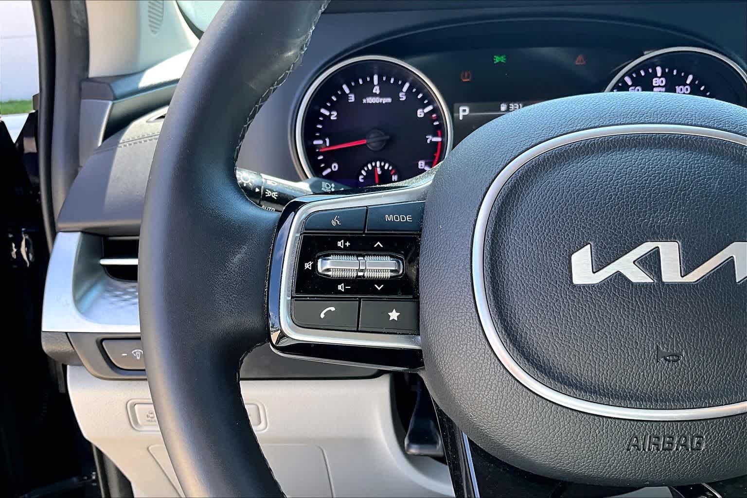 2024 Kia Carnival LX Deep Chroma Blue at Tomball Chrysler Dodge Jeep Ram