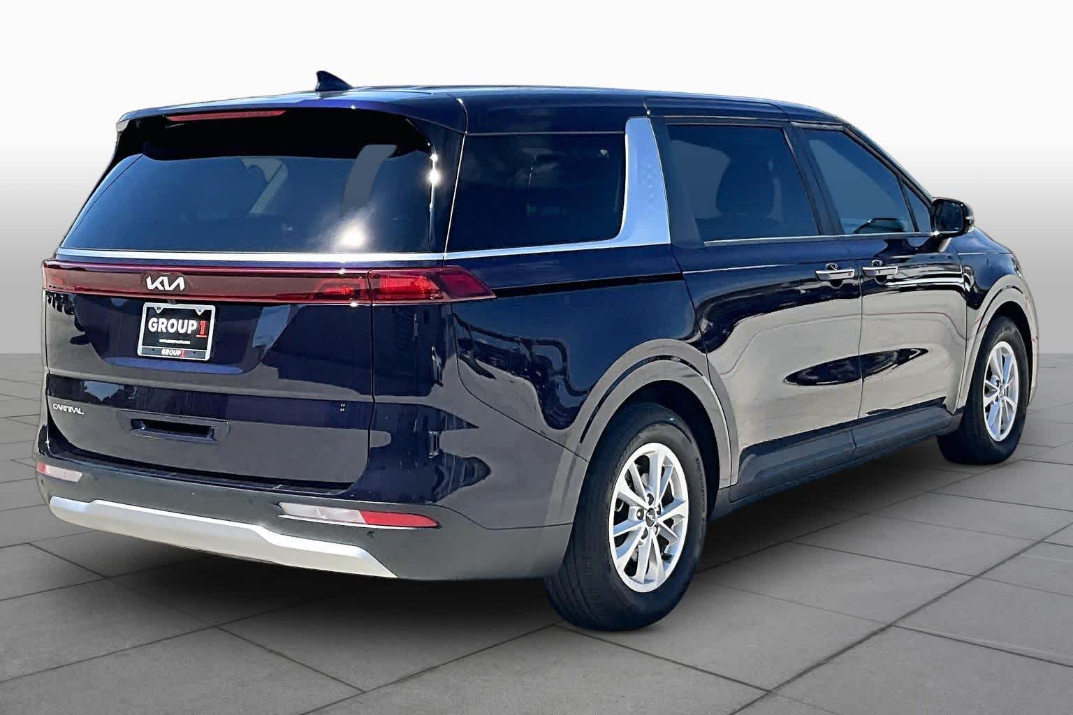 2024 Kia Carnival LX Deep Chroma Blue at Tomball Chrysler Dodge Jeep Ram