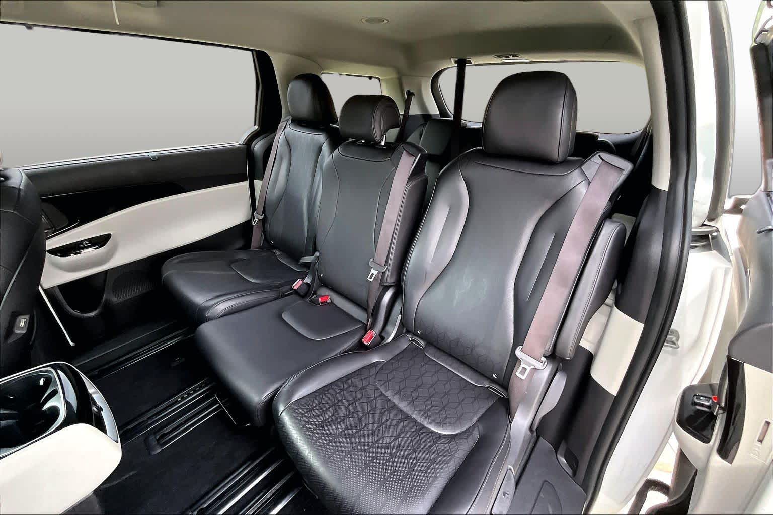 2023 Kia Carnival EX Snow White Pearl at Tomball Chrysler Dodge Jeep Ram