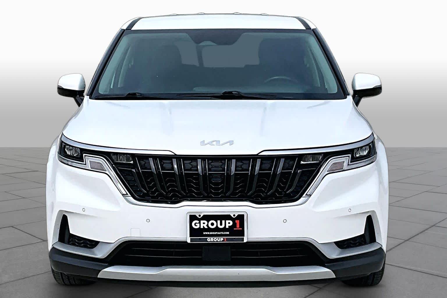 2023 Kia Carnival EX Snow White Pearl at Tomball Chrysler Dodge Jeep Ram