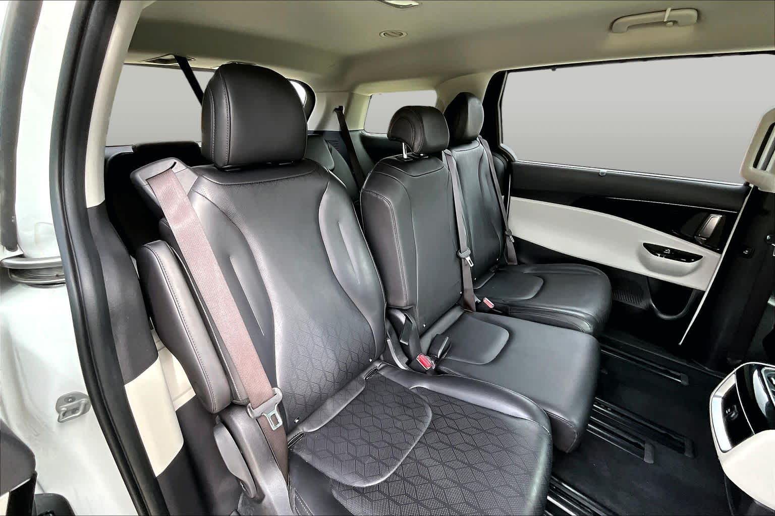 2023 Kia Carnival EX Snow White Pearl at Tomball Chrysler Dodge Jeep Ram