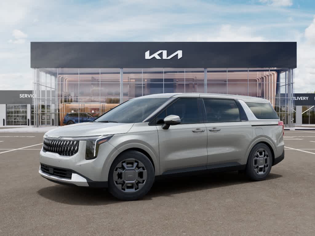2026 Kia Carnival Hybrid EX Ivory Silver at Beck & Masten Kia