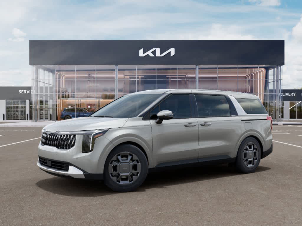 2026 Kia Carnival Hybrid EX Ivory Silver at Westside Kia