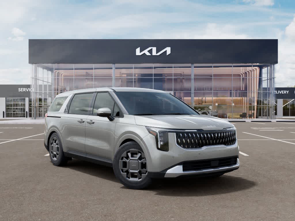 2026 Kia Carnival Hybrid EX Ivory Silver at Westside Kia