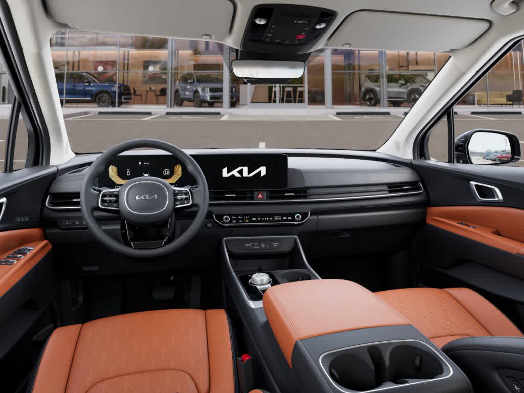 2026 Kia Carnival Hybrid EX Aurora Black Pearl at Beck & Masten Kia