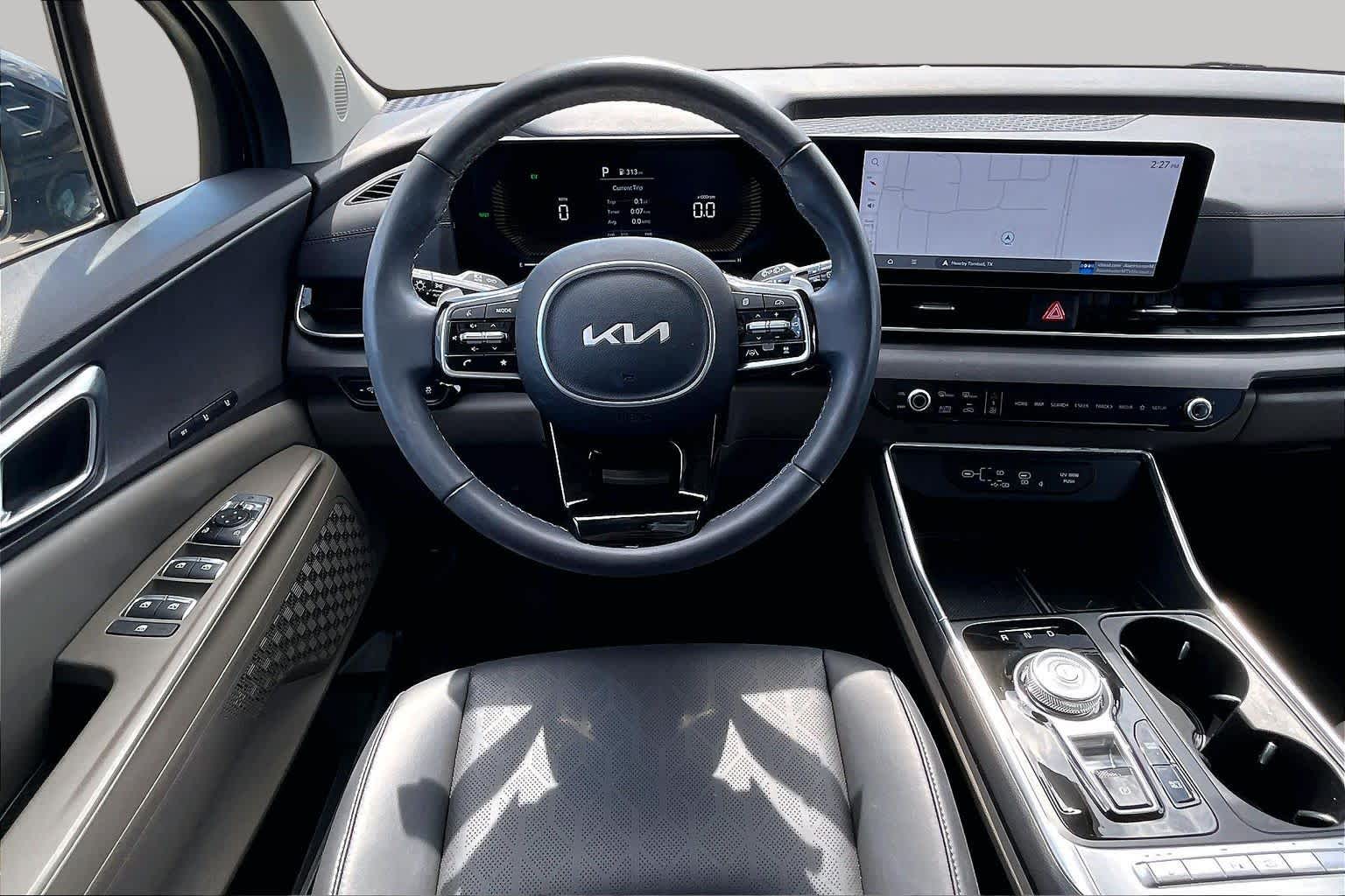 2026 Kia Carnival Hybrid EX Aurora Black Pearl at Beck & Masten Kia