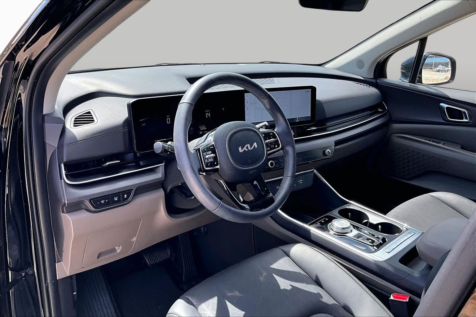 2026 Kia Carnival Hybrid EX Aurora Black Pearl at Beck & Masten Kia