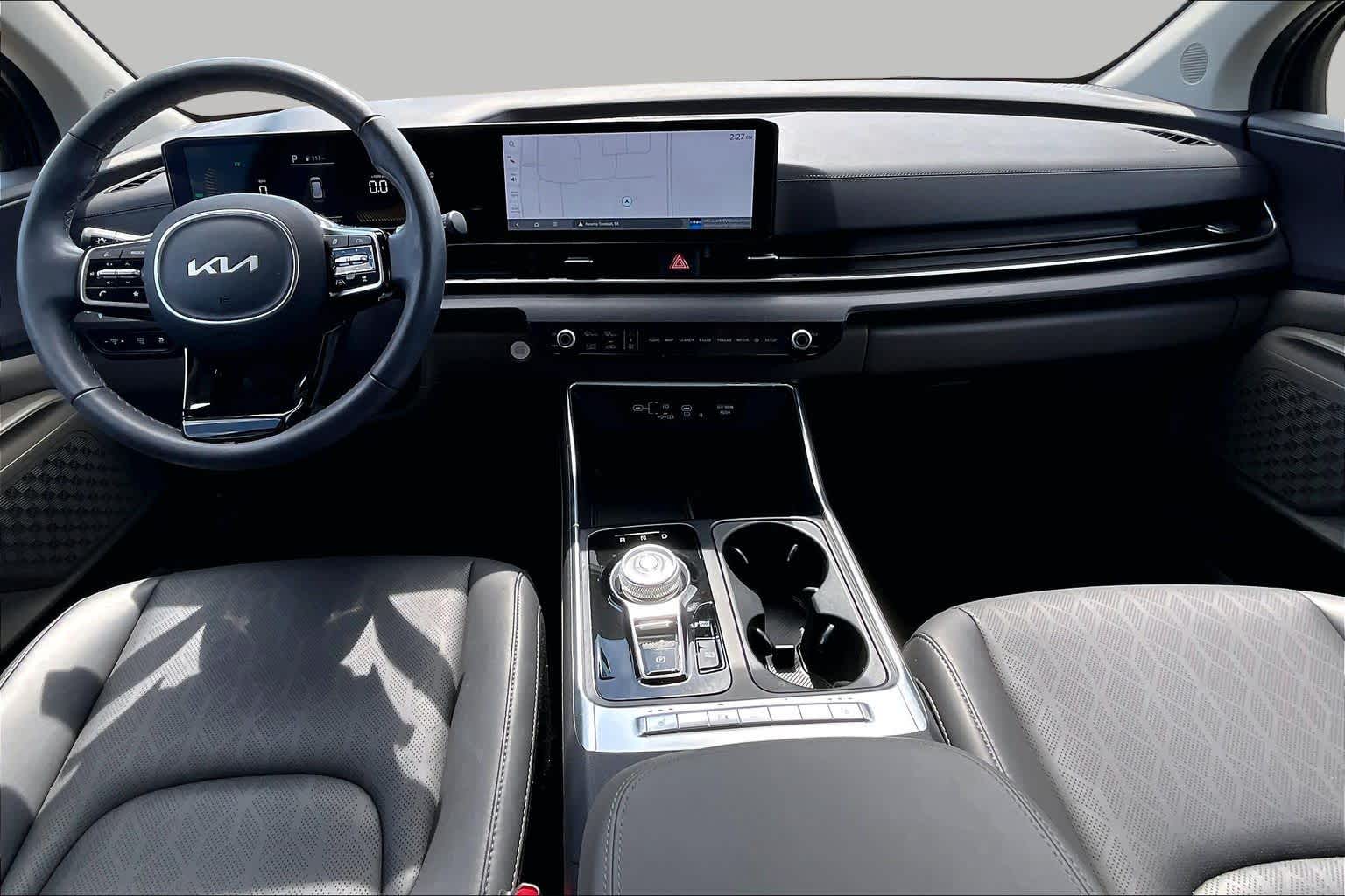 2026 Kia Carnival Hybrid EX Aurora Black Pearl at Beck & Masten Kia