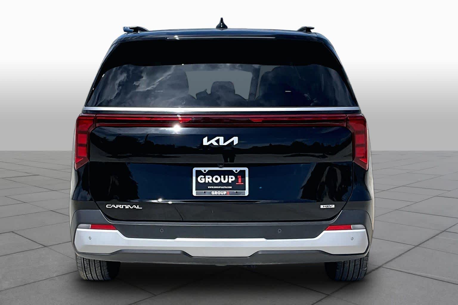 2026 Kia Carnival Hybrid EX Aurora Black Pearl at Beck & Masten Kia