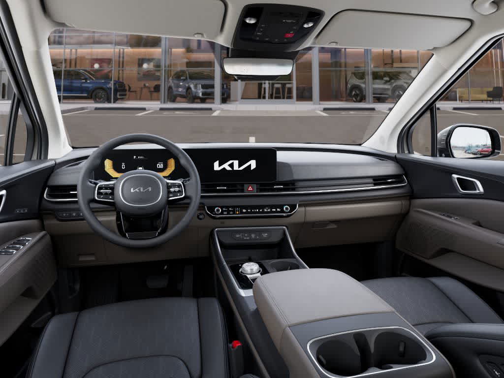 2026 Kia Carnival Hybrid EX Ivory Silver at Westside Kia