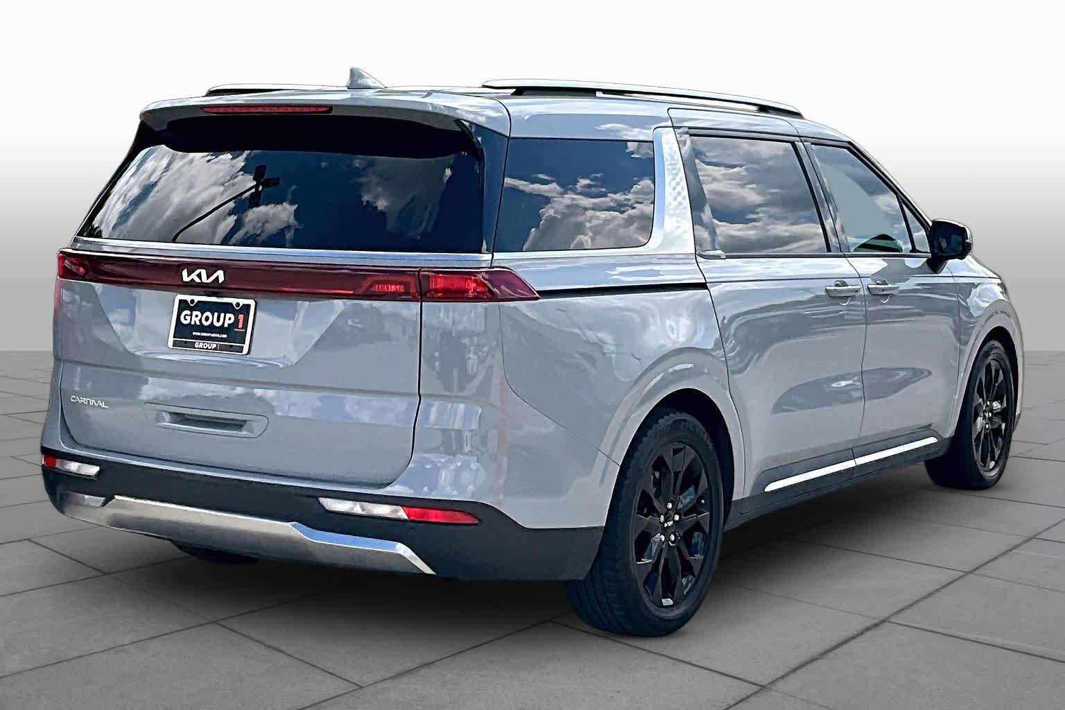 2024 Kia Carnival SX Ceramic Silver at Tomball Chrysler Dodge Jeep Ram