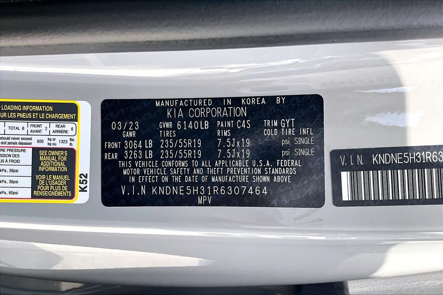 2024 Kia Carnival SX Ceramic Silver at Tomball Chrysler Dodge Jeep Ram