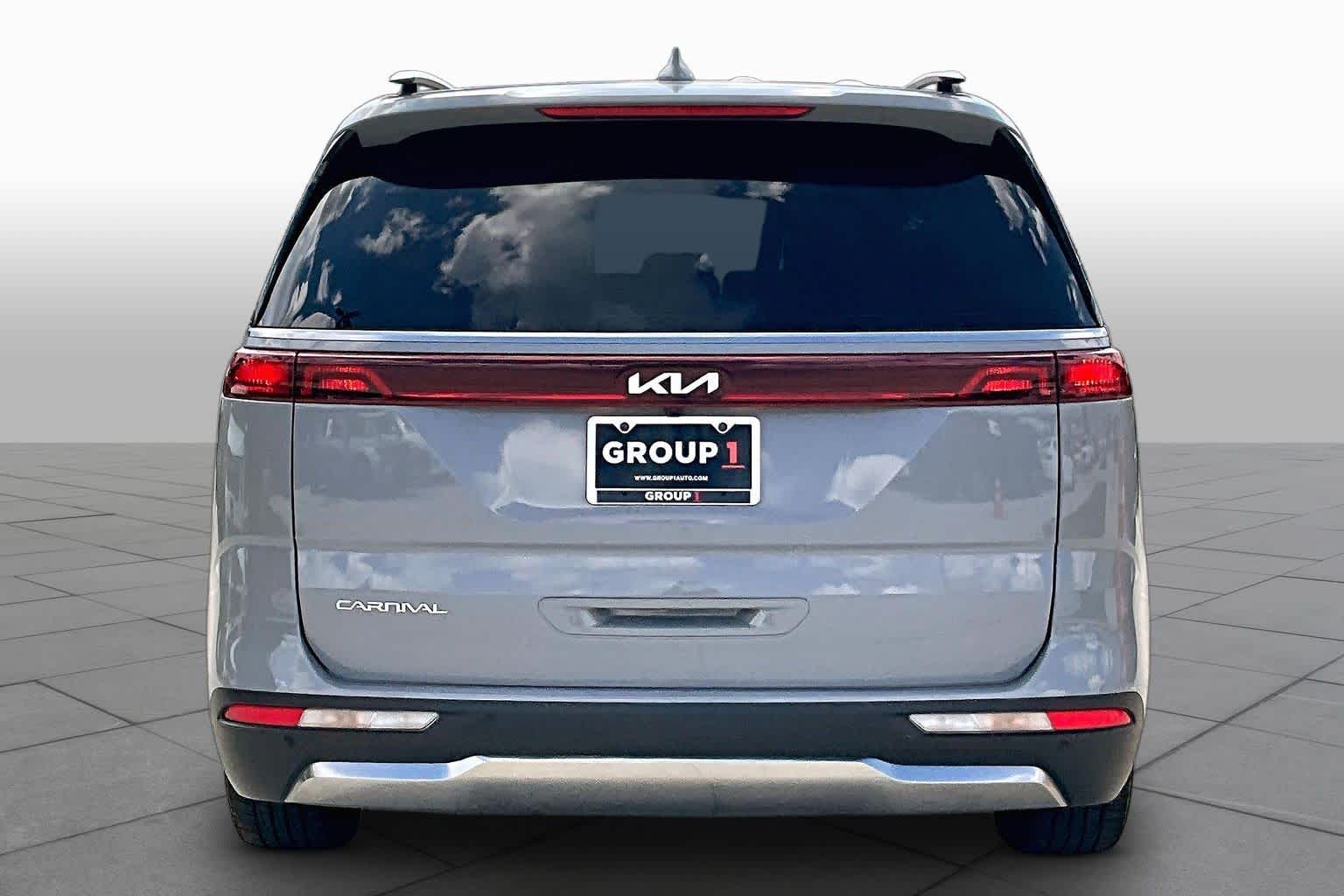 2024 Kia Carnival SX Ceramic Silver at Tomball Chrysler Dodge Jeep Ram