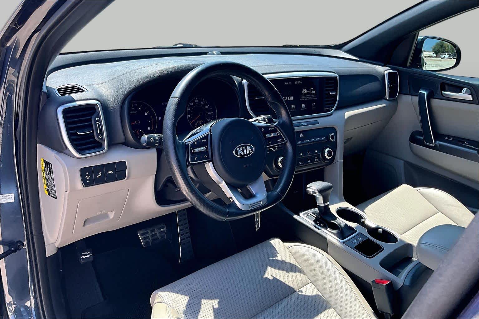 2021 Kia Sportage S Pacific Blue at HGreg Houston