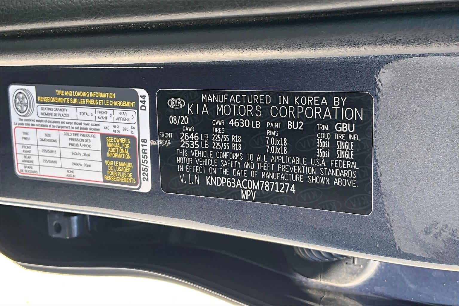 2021 Kia Sportage S Pacific Blue at HGreg Houston