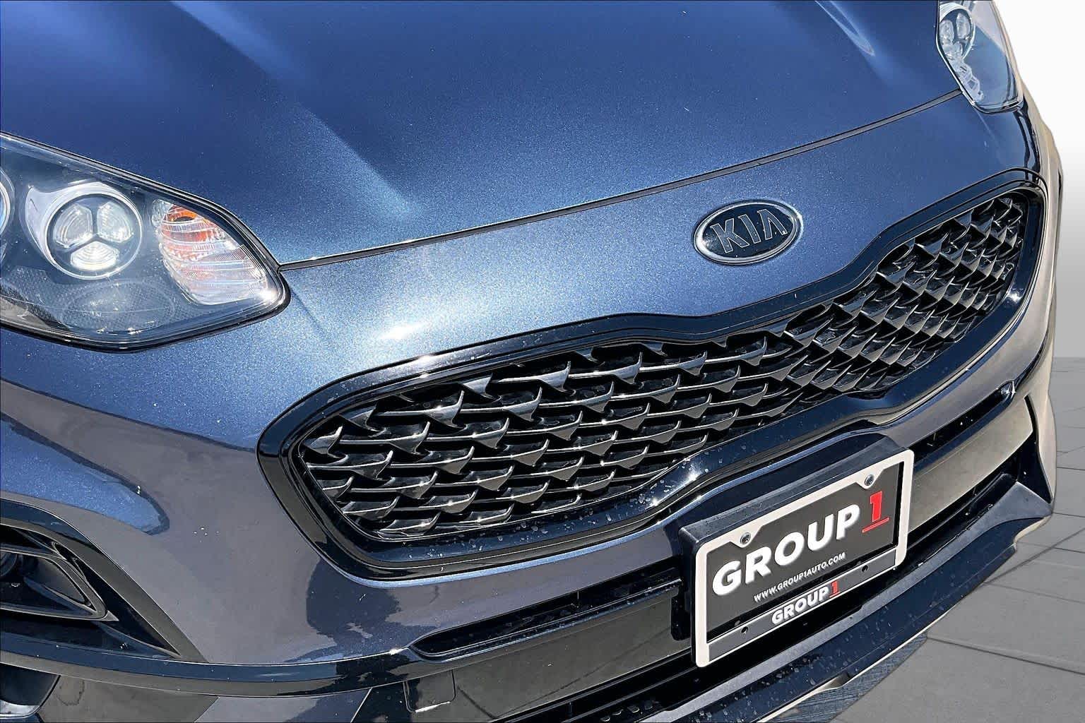 2021 Kia Sportage S Pacific Blue at HGreg Houston
