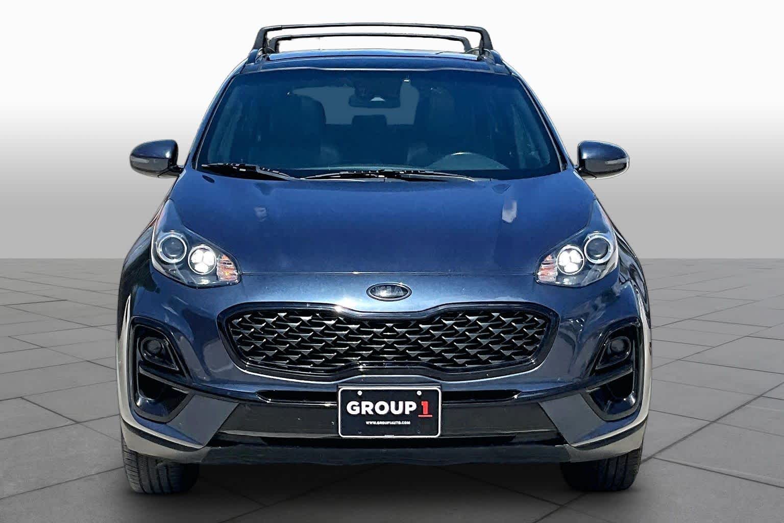 2022 Kia Sportage Nightfall Pacific Blue at Beck & Masten Kia