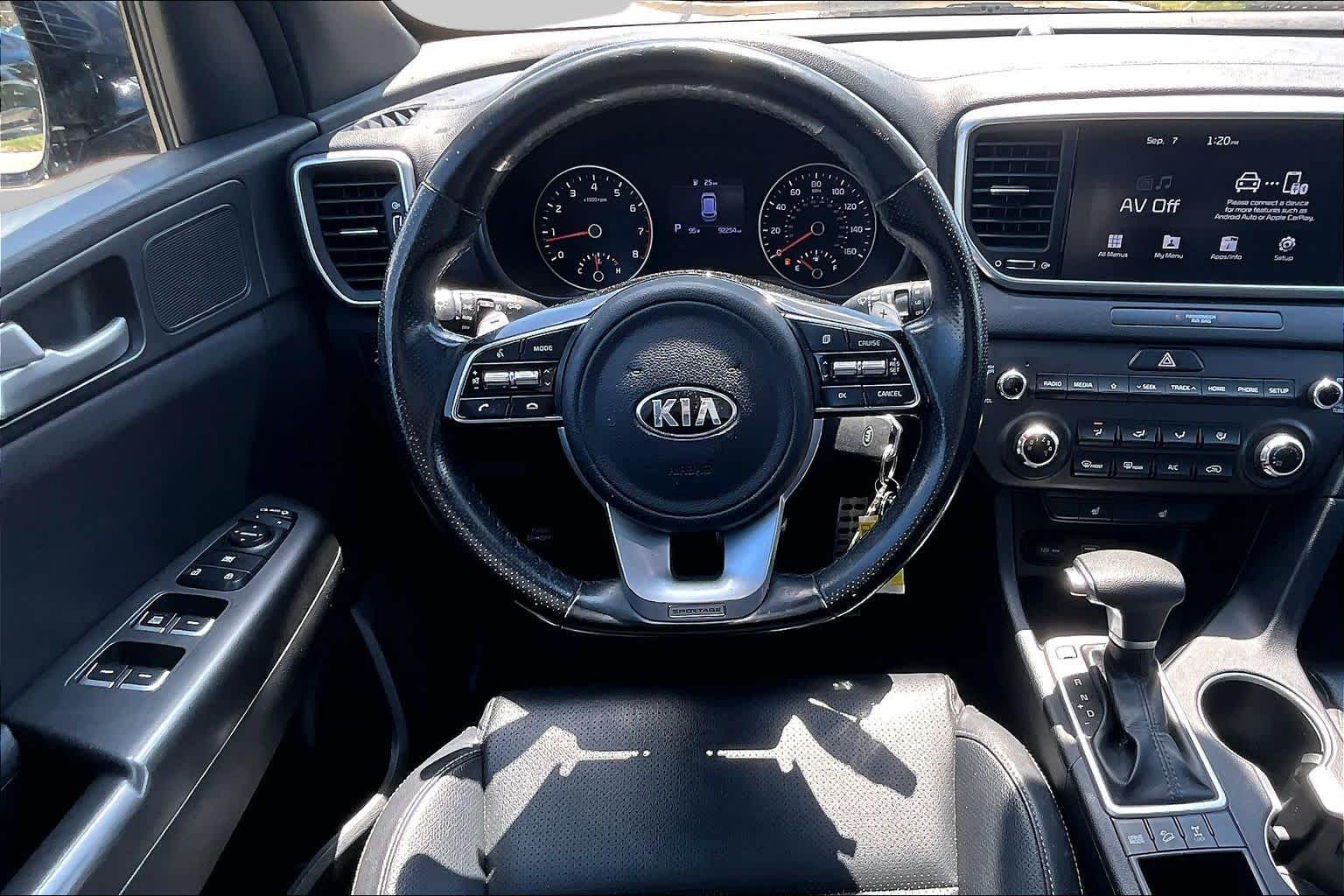 2022 Kia Sportage Nightfall Pacific Blue at Beck & Masten Kia