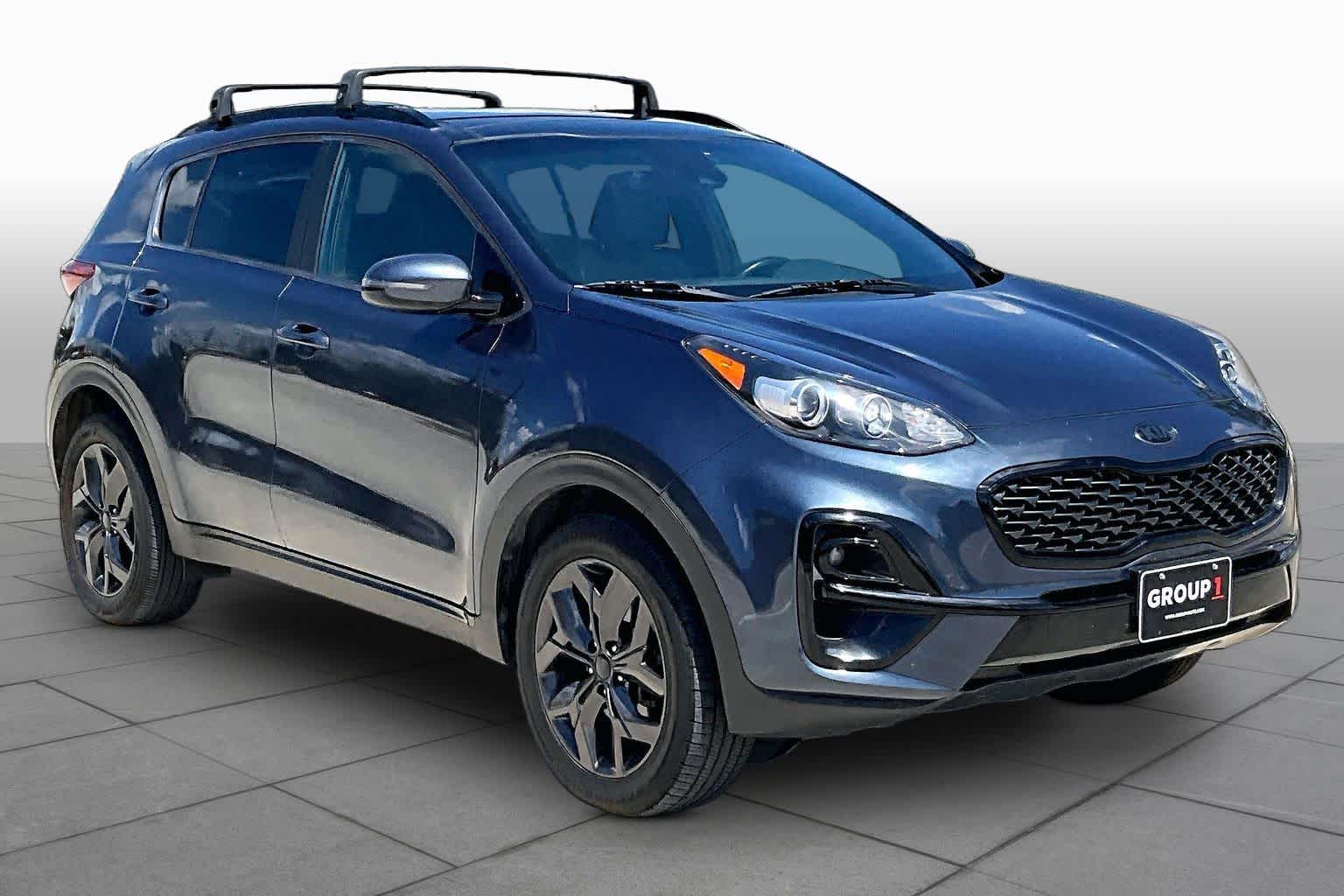 2022 Kia Sportage Nightfall Pacific Blue at Beck & Masten Kia