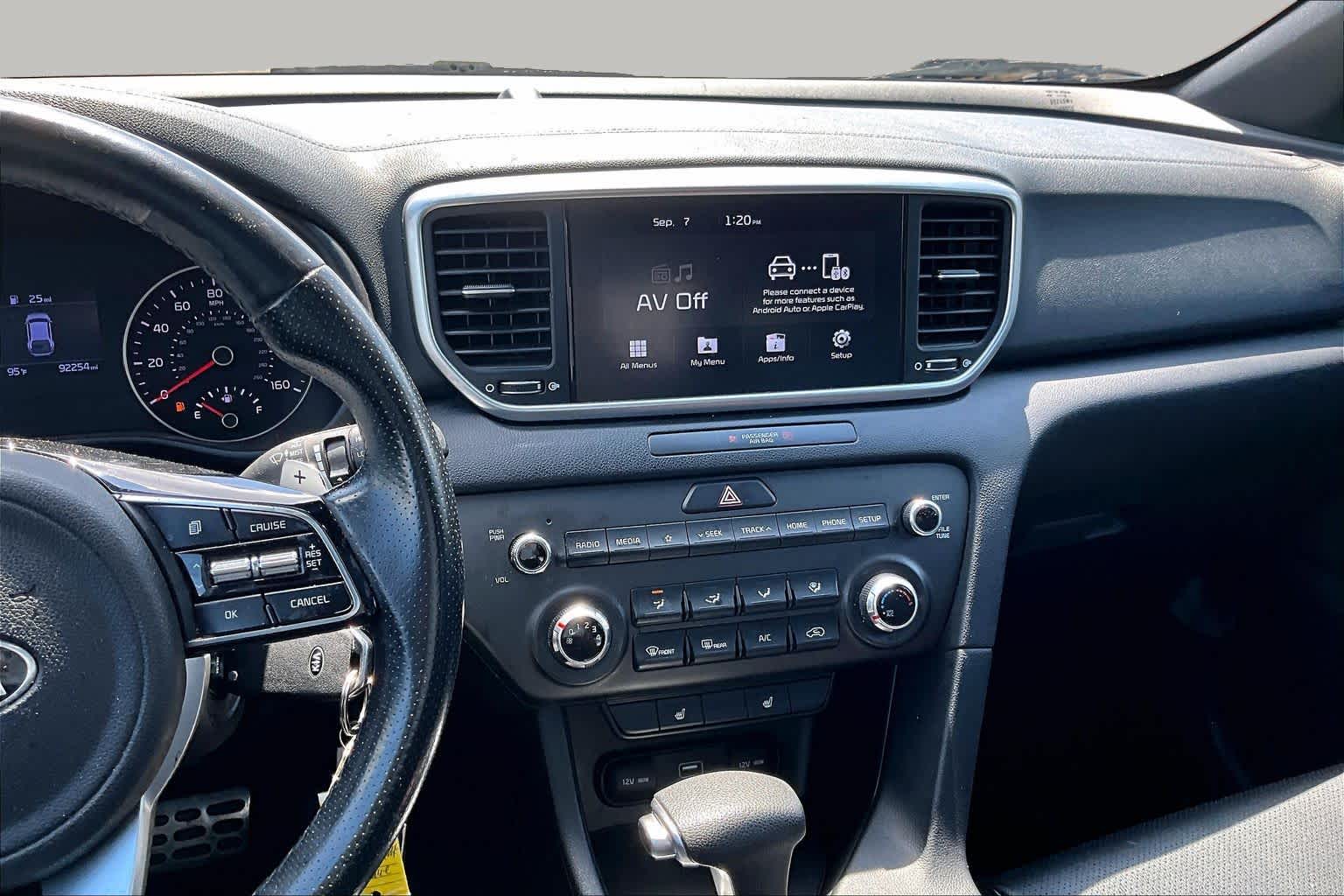 2022 Kia Sportage Nightfall Pacific Blue at Beck & Masten Kia