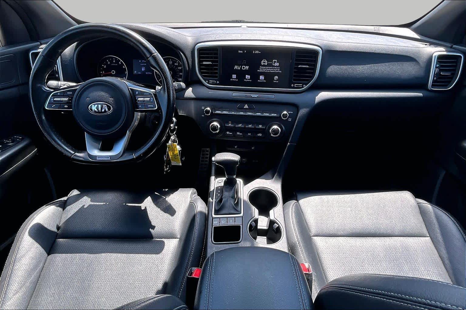 2022 Kia Sportage Nightfall Pacific Blue at Beck & Masten Kia