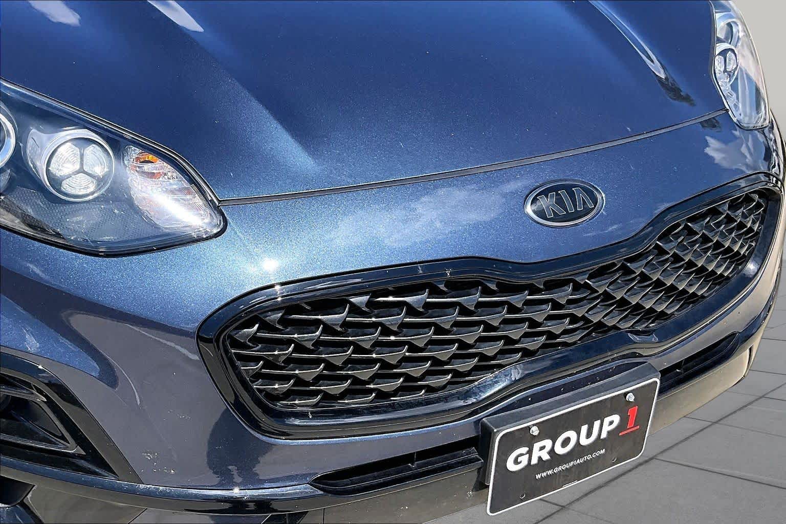 2022 Kia Sportage Nightfall Pacific Blue at Beck & Masten Kia