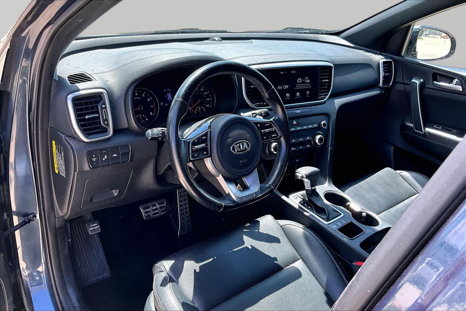 2022 Kia Sportage Nightfall Pacific Blue at Beck & Masten Kia