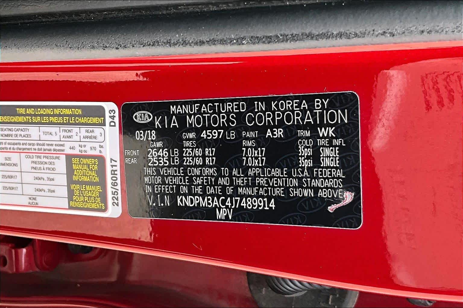 2018 Kia Sportage LX Hyper Red at Tomball Ford