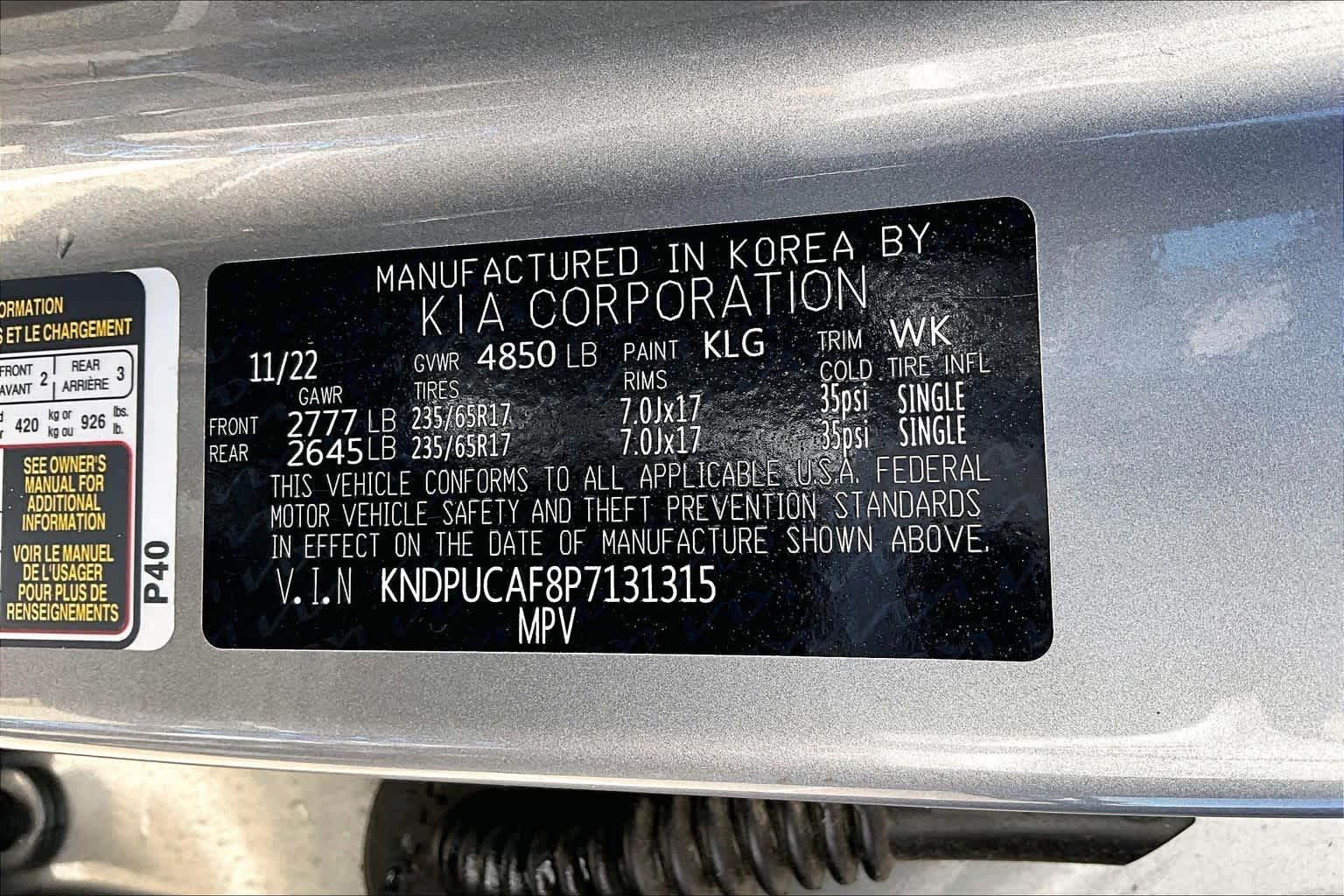 2023 Kia Sportage LX Steel Gray at Beck & Masten Kia