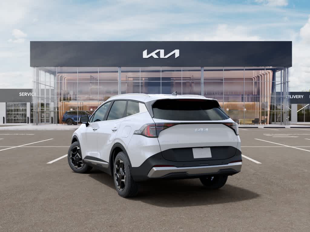 2026 Kia Sportage Hybrid EX Snow White Pearl at Westside Kia