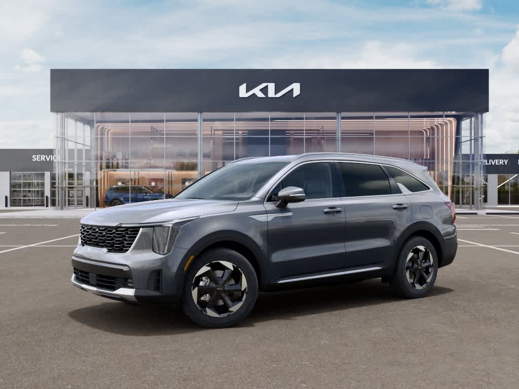 2026 Kia Sorento Hybrid EX Steel Gray at Beck & Masten Kia