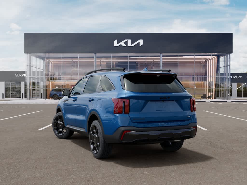 2026 Kia Sorento Hybrid X-Line SX Prestige Mineral Blue at Beck & Masten Kia