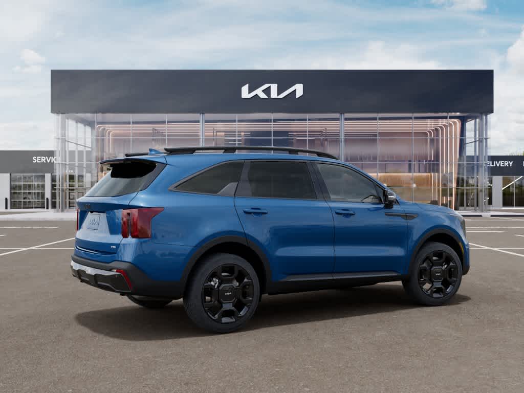 2026 Kia Sorento Hybrid X-Line SX Prestige Mineral Blue at Beck & Masten Kia