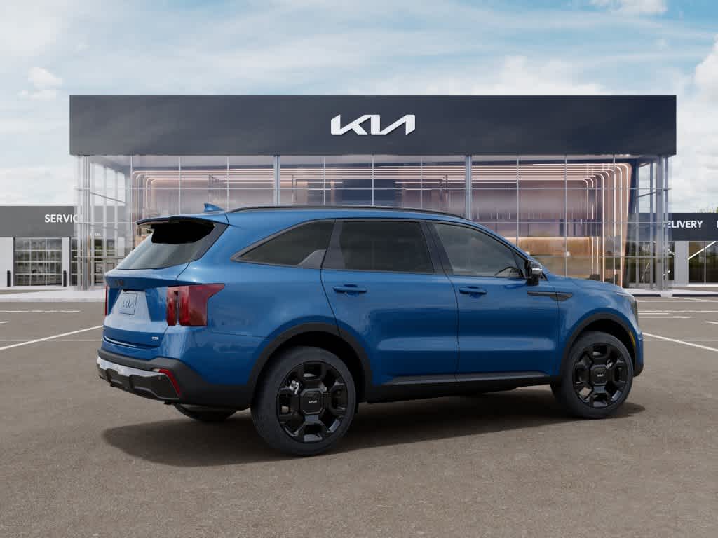 2026 Kia Sorento Hybrid X-Line SX Prestige Mineral Blue at Beck & Masten Kia