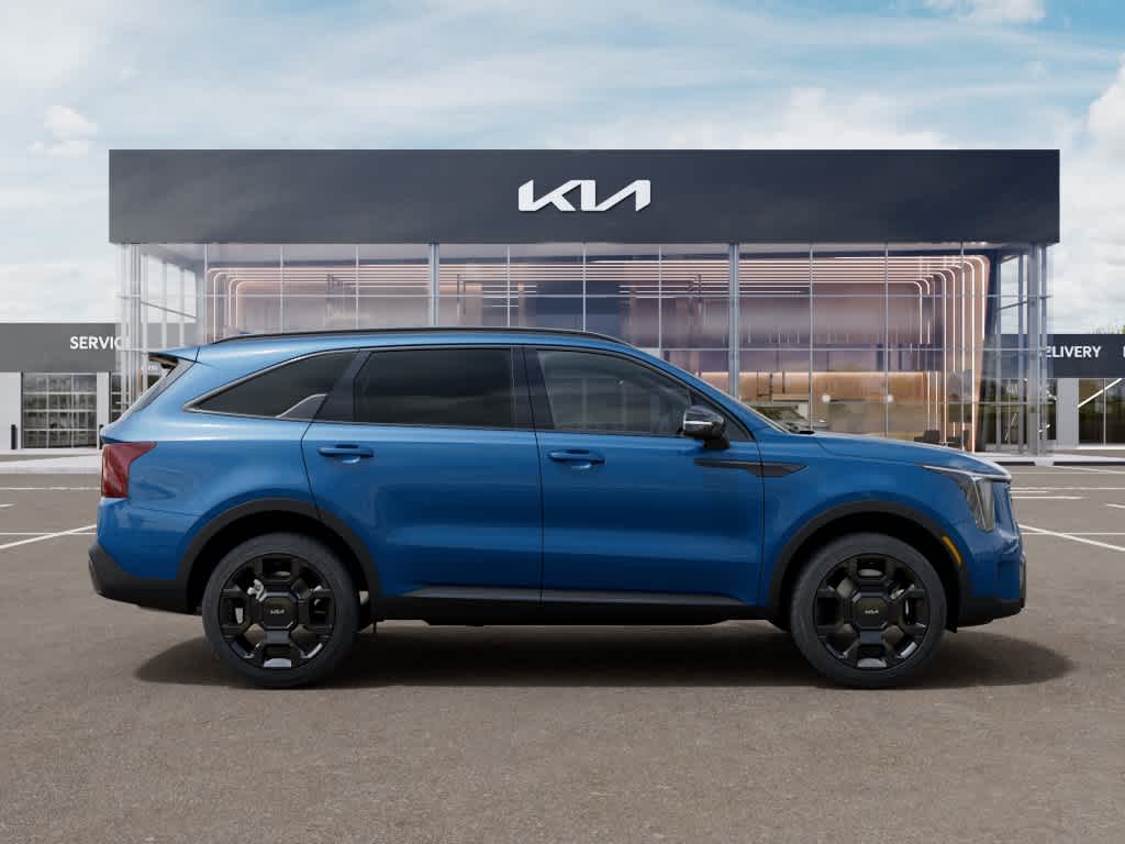 2026 Kia Sorento Hybrid X-Line SX Prestige Mineral Blue at Westside Kia