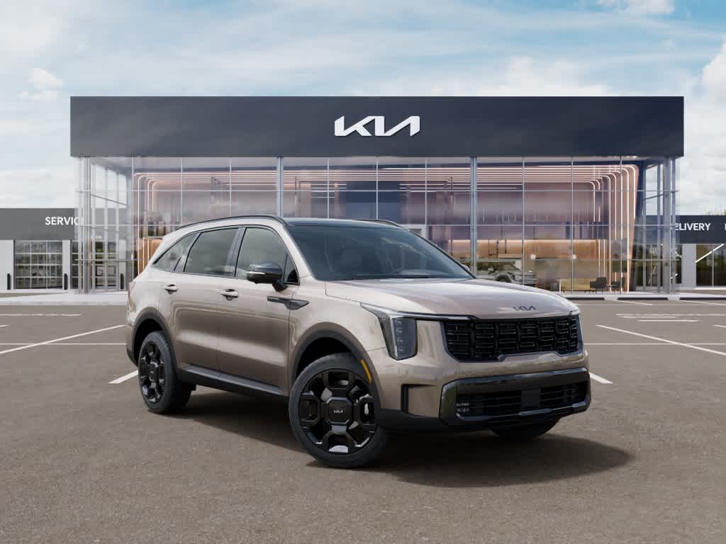 2026 Kia Sorento Hybrid X-Line SX Prestige Volcanic Sand at Beck & Masten Kia