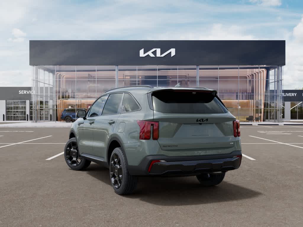 2026 Kia Sorento Hybrid X-Line SX Prestige Cityscape Green at Westside Kia