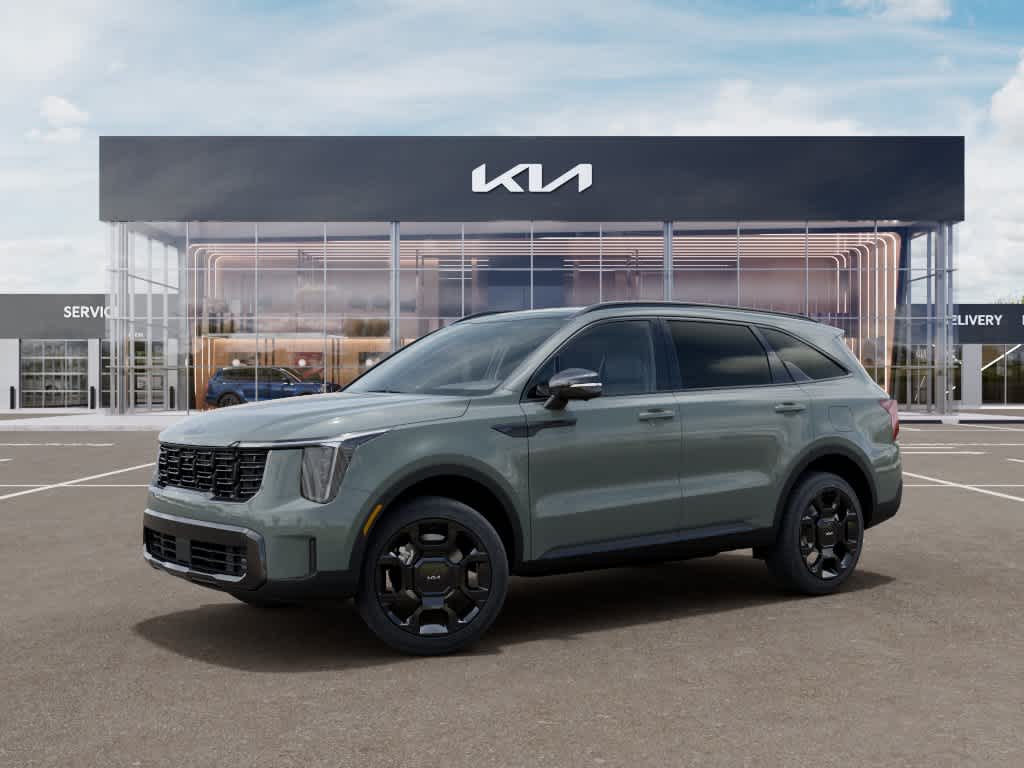 2026 Kia Sorento Hybrid X-Line SX Prestige Cityscape Green at Westside Kia