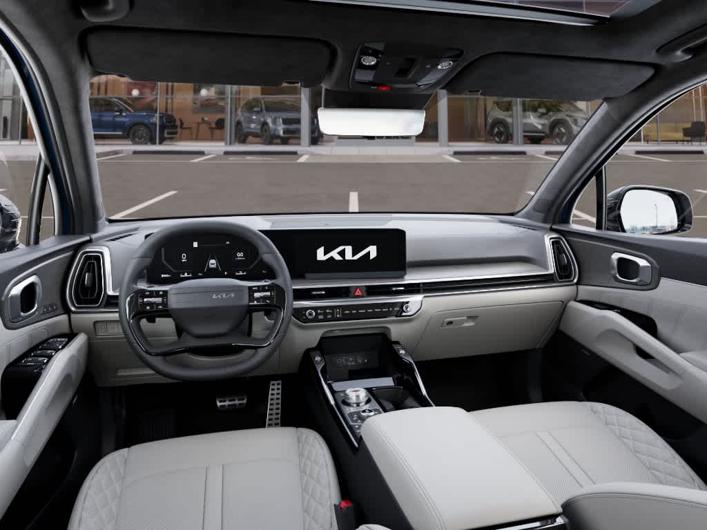 2026 Kia Sorento Hybrid X-Line SX Prestige Mineral Blue at Beck & Masten Kia