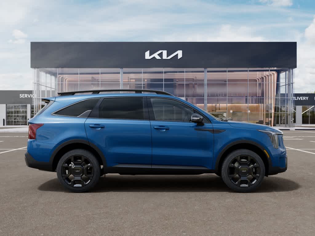 2026 Kia Sorento Hybrid X-Line SX Prestige Mineral Blue at Beck & Masten Kia