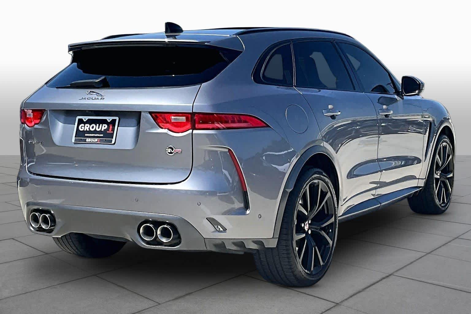 2020 Jaguar F-PACE SVR Eiger Grey Metallic at Lexus Southwest Houston