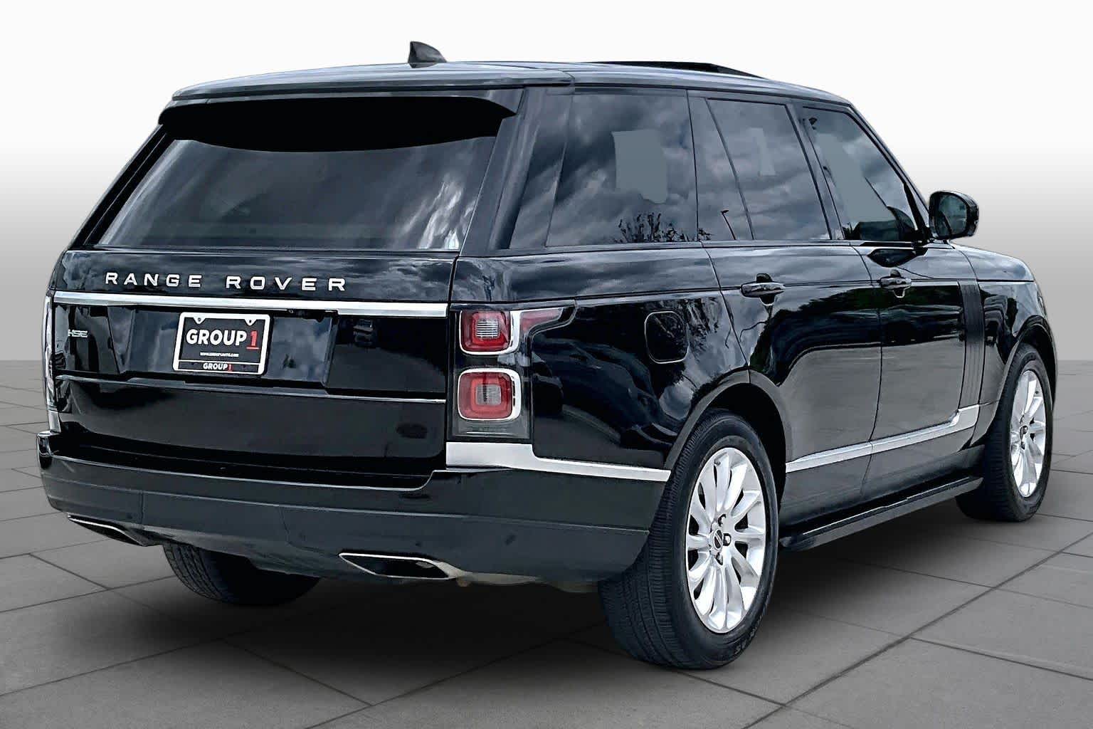 2018 Land Rover Range Rover HSE Santorini Black Metallic at HGreg Houston